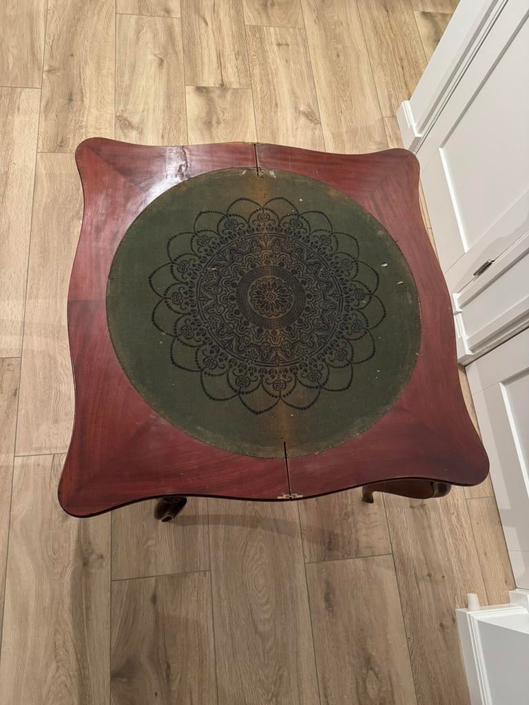 Inschuifbare tafel met mandela, Antiek en Kunst, Antiek | Meubels | Tafels, Ophalen