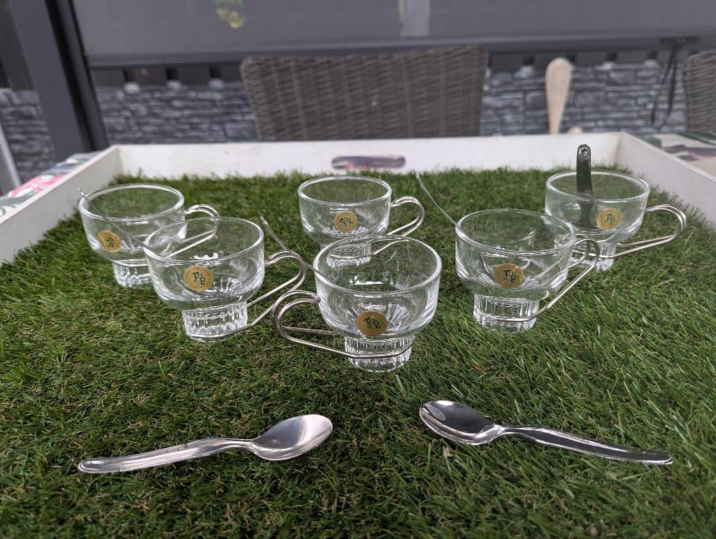 Vintage Espresso Set - Lavorazione a Mano - Italië, Ophalen of Verzenden, Nieuw