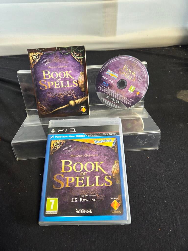 Book of Spells PS3 - PlayStation Move Vereist, Puzzel en Educatief, Ophalen of Verzenden, Zo goed als nieuw, 10 Great Marlborough Street, London, W1F 7LP, Verenigd Koninkrijk