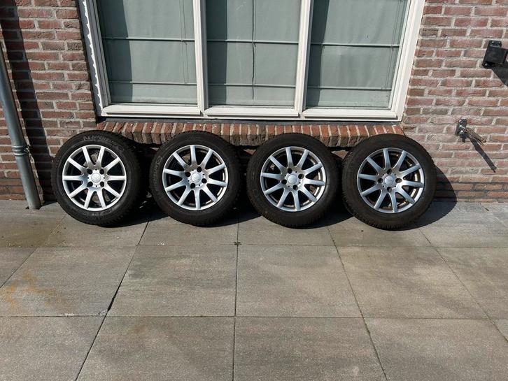 Anzio 15 inch alluminum sportwielen met bijna nieuwe banden, Auto-onderdelen, Banden en Velgen, Band(en), Zomerbanden, 15 inch