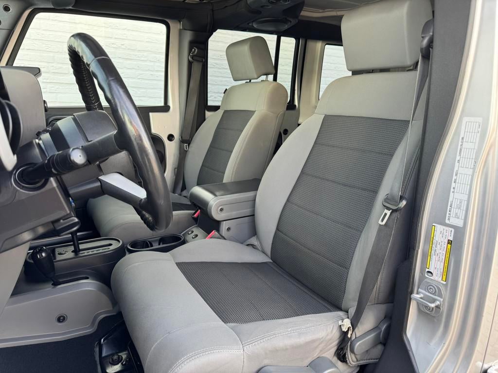 Jeep Wrangler Unlimited 3.8 Sahara Cabrio Automaat 4 Deurs A, Auto's, Jeep, 3778 cc, Euro 5, Stof, Gebruikt