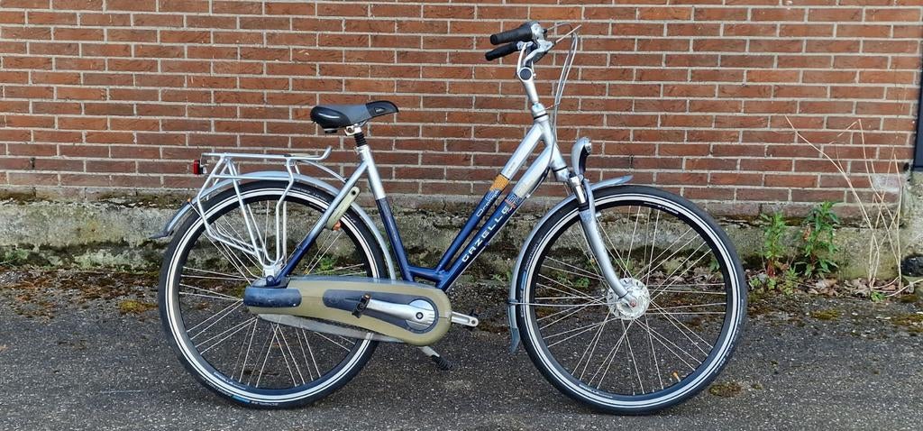Gazelle Chamonix Damesfiets 57 Framemaat 8 versnellingen, Ophalen, Gebruikt, Versnellingen, 56 cm of meer
