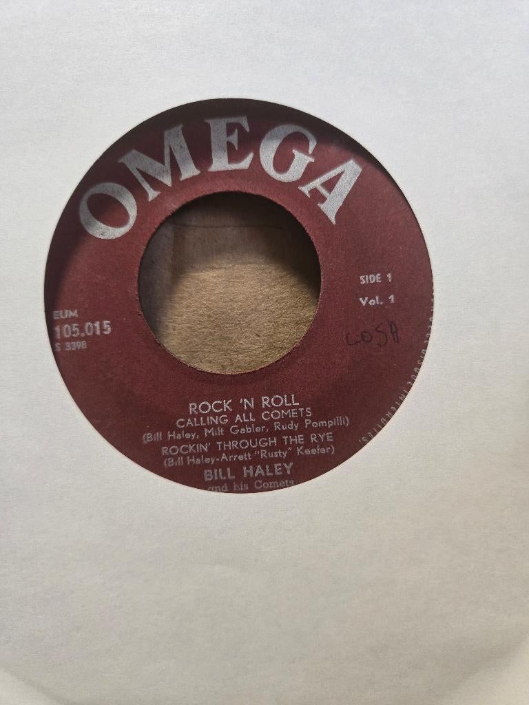 Bill Haley and his Comets - Rock and Roll EP(zeldzaam), Cd's en Dvd's, Vinyl Singles, Gebruikt, 7 inch, Ophalen of Verzenden, Pop