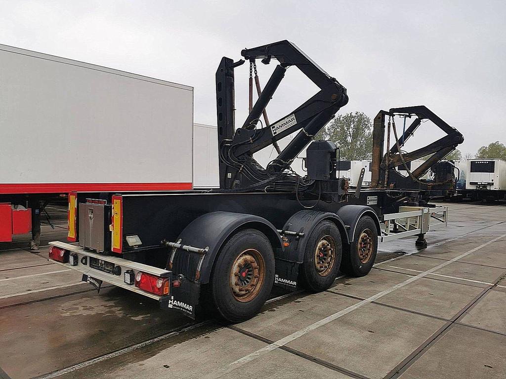 HAMMAR 160 S side loader, Auto's, Overige kleuren, Bedrijf, Geïmporteerd, Aanhangers en Opleggers