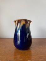 Vintage vaasje Faïencerie de Thulin, Overige kleuren, Aardewerk of Porselein, Ophalen of Verzenden, Zo goed als nieuw
