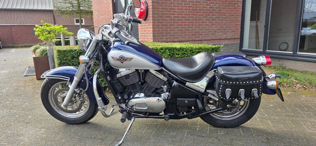 Kawasaki vn800 classic 1997, Motoren, Motoren | Kawasaki, Bedrijf, Chopper, meer dan 35 kW, 2 cilinders, Motorrijbewijs A, Ophalen