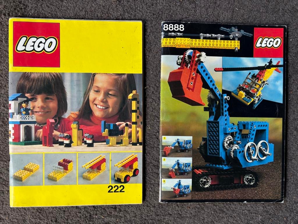 2 vintage lego boeken, Ophalen of Verzenden, Zo goed als nieuw