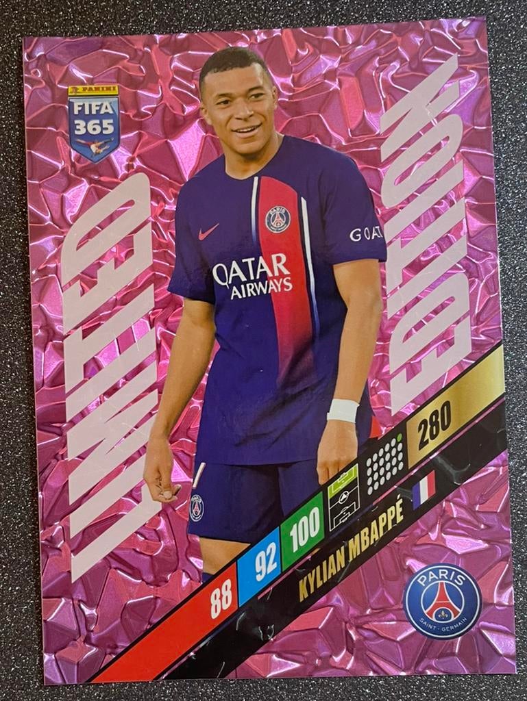 Panini Fifa365 2024    XXL LIMITED EDITION    MBAPPÉ   PSG, Verzenden, Zo goed als nieuw, Plaatje
