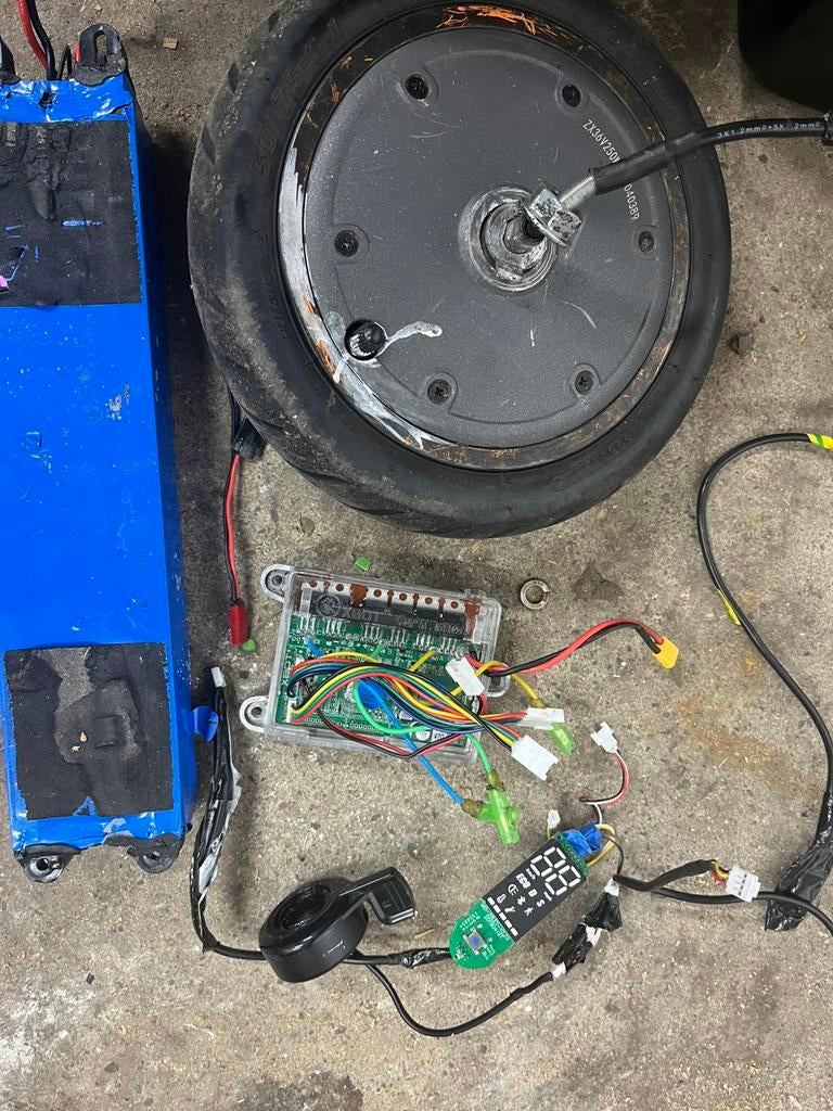 Electriche step spullen, Ophalen of Verzenden, Zo goed als nieuw