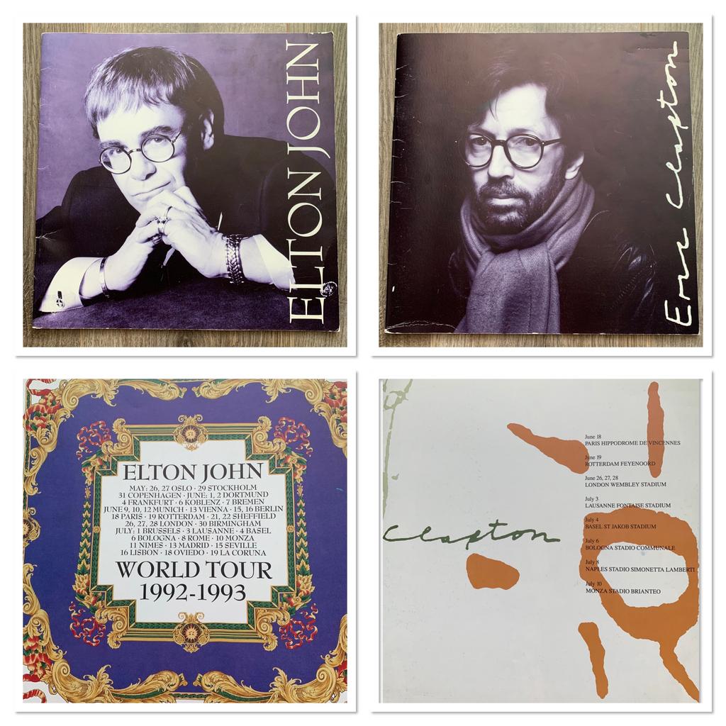 Elton John & Eric Clapton: World Tour 1992-1993, Tickets en Kaartjes