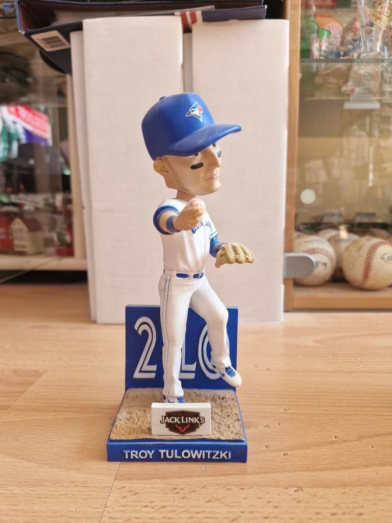 Troy Tulowitzki Bobblehead Toronto Blue Jays met doos, Ophalen of Verzenden, Nieuw