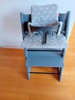Stokke tripp trapp Storm Grey nieuw model !, Ophalen of Verzenden, Zo goed als nieuw, Meegroeistoel