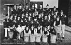 Foto jeugd drumband st rochus peij (9392 ), Verzamelen, Ophalen of Verzenden, Voor 1940, Zo goed als nieuw, Overige onderwerpen