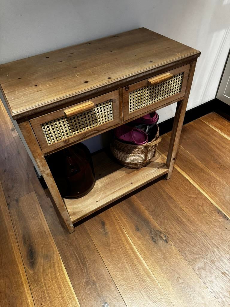 Leuke sidetable, Ophalen, 50 tot 100 cm, Zo goed als nieuw, 25 tot 50 cm