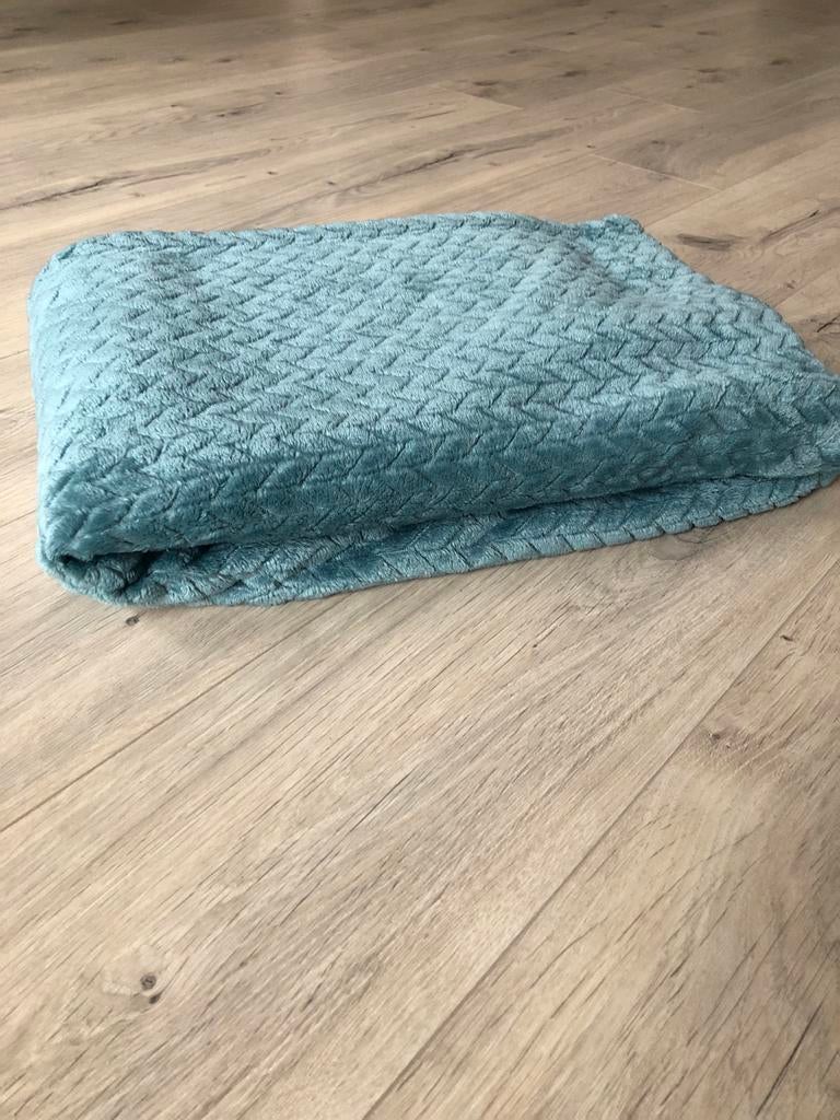 Zacht Plaid / Deken 140x200 cm - Home Deco, Ophalen of Verzenden, Zo goed als nieuw