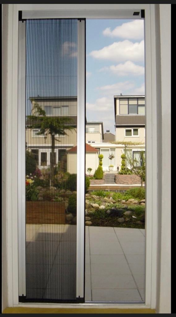 Luxaflex plissehordeur, Doe-het-zelf en Verbouw, Deuren en Horren, Ophalen, Kunststof, 80 tot 100 cm, Hordeur