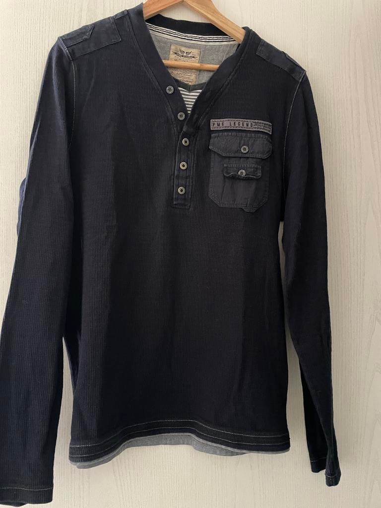 Donkerblauw  PME maat M zie op foto’s, Ophalen of Verzenden, Zo goed als nieuw, Maat 48/50 (M), Blauw