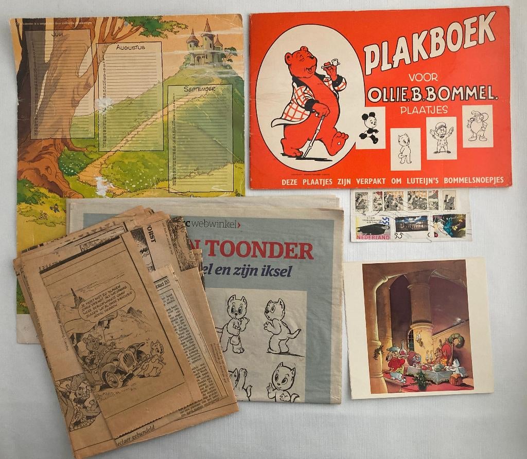 Partijtje  Marten Toonder/ Heer Bommel & Tom Poes items, Verzenden, Gelezen, Overige typen
