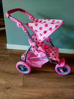 Roze driewieler poppenwagen buggy, Ophalen, Gebruikt, Overige typen