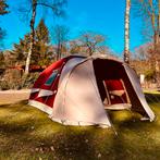 ️⛺️Karsten 300 oppompbare tent + comfortluifel + afsluitwand, Ophalen, Zo goed als nieuw, Tot en met 4