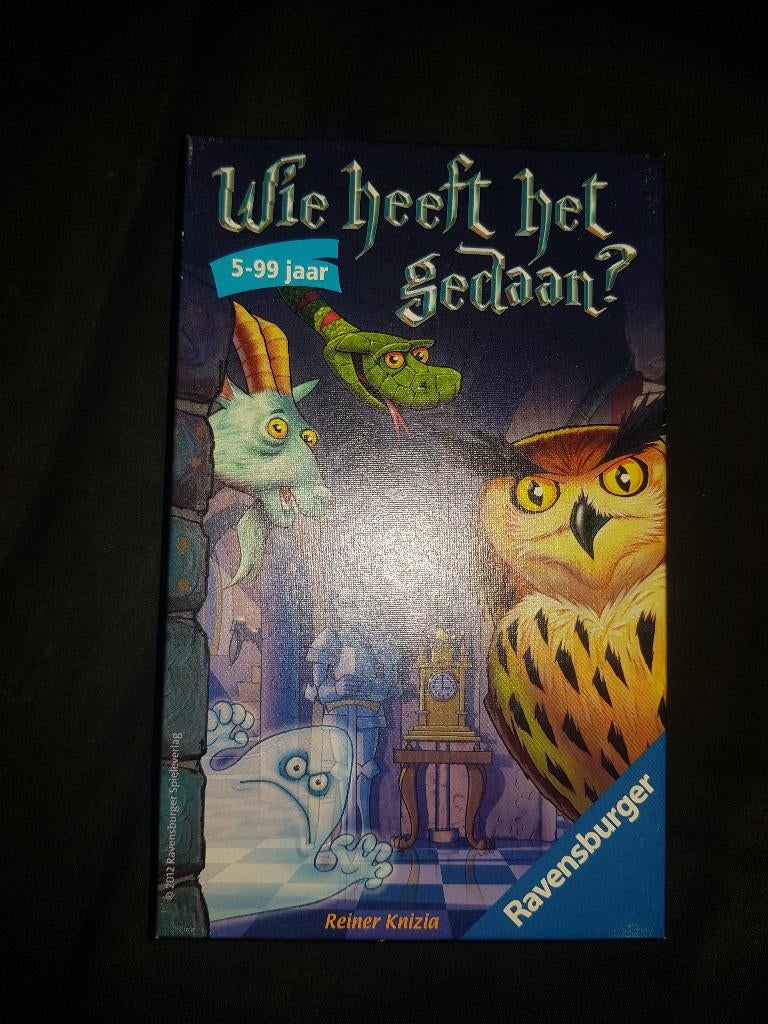 Wie heeft het gedaan - reisspel, Hobby en Vrije tijd, Gezelschapsspellen | Bordspellen, Een of twee spelers, Ophalen, Gebruikt