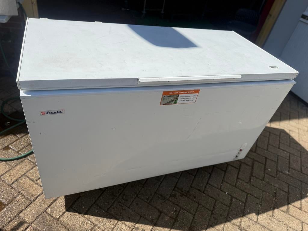 Ruime vrieskist met digitaal display elcold groot freezer, Vrieskist, Zo goed als nieuw, Vrijstaand, 90 cm of meer