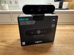 Logitech Brio 4K Webcam - Zo goed als nieuw, Computers en Software, Webcams, Ophalen, Zo goed als nieuw, Windows, Monitorclip