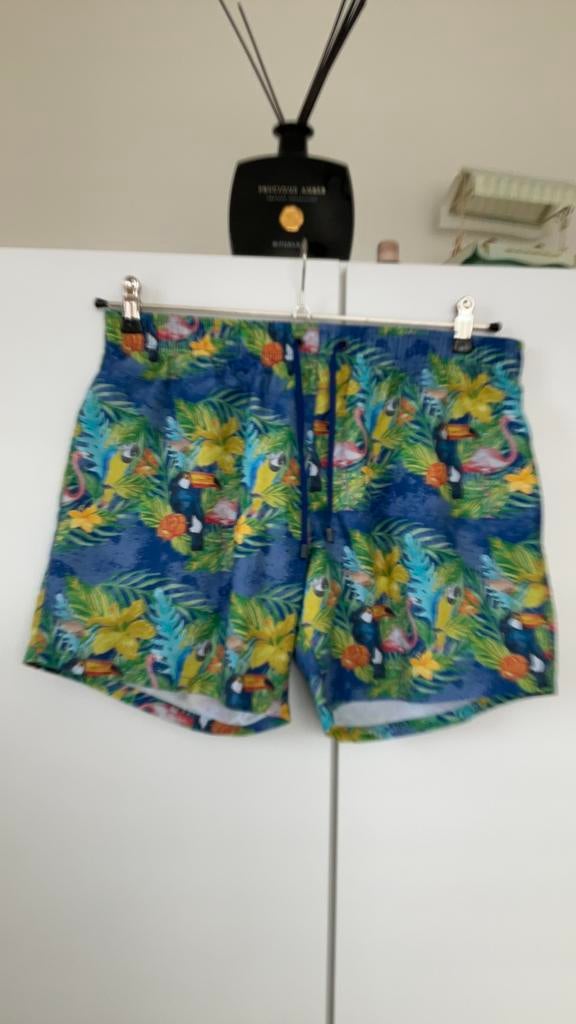 Zwembroek van Gils! Maat M, Kleding | Heren, Badmode en Zwemkleding, Ophalen of Verzenden, Maat 48/50 (M), Blauw, Zwemshort