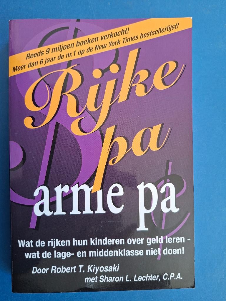 Rijke pa arme pa - R. Kiyosaki, Verzenden, Zo goed als nieuw
