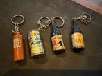 Vintage 4x bier & drank sleutelhangers-jaren 60/80 , oa BOLS, Verzamelen, Verzenden, Zo goed als nieuw, Merk