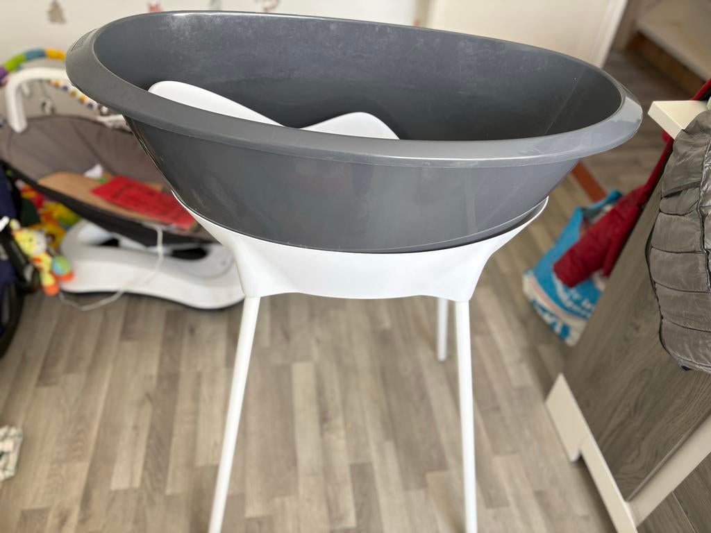 Luma badje met bad inzetje, Gebruikt, Badje, Standaard, Ophalen