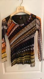 Jean Paul Gaultier Soleil Mesh Top - Filmstrip Print, Overige kleuren, Maat 42/44 (L), Ophalen of Verzenden, Zo goed als nieuw