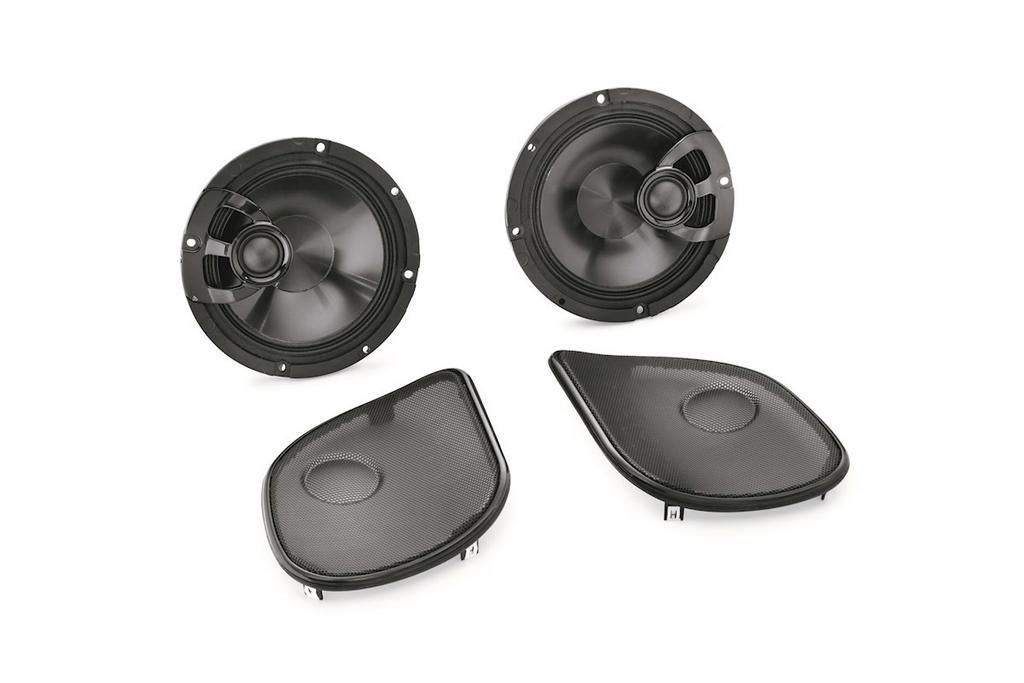 Harley davidson boom audio speakers road glide street glide, Ophalen of Verzenden, Gebruikt
