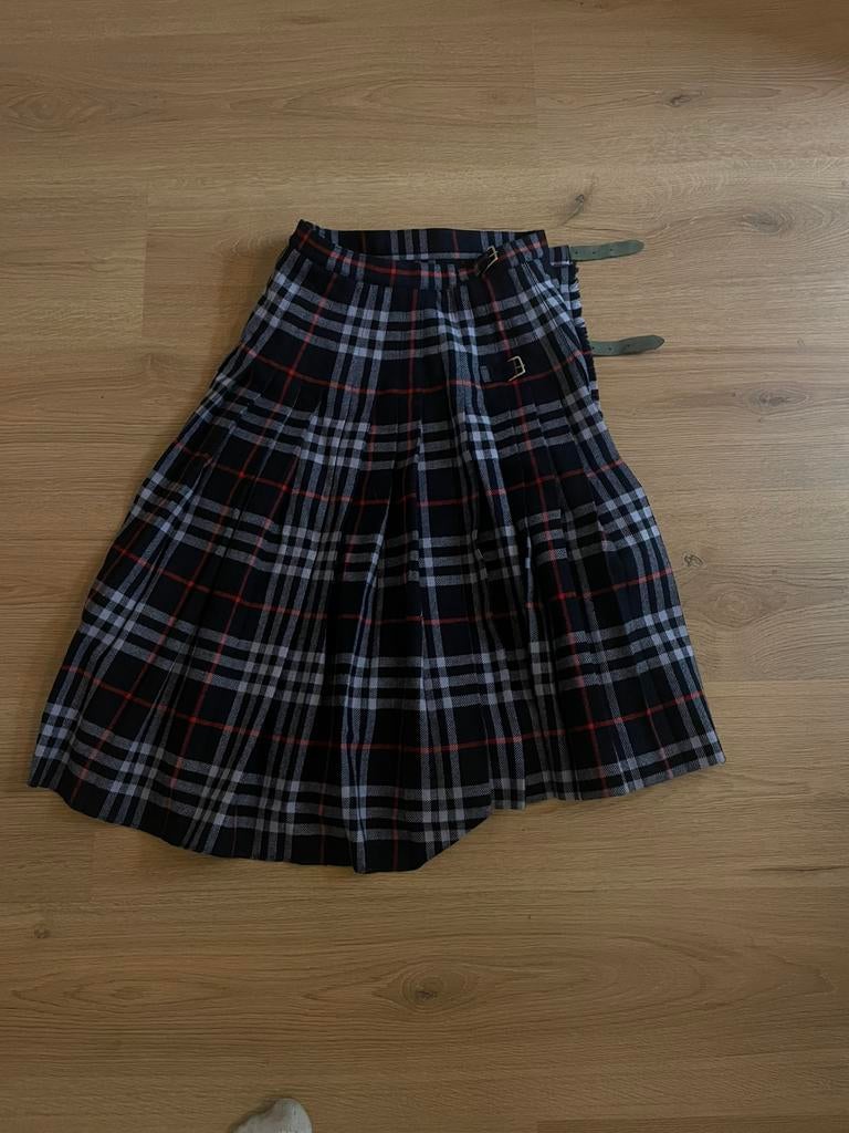 Burberry Vintage Skirt, Beige, Ophalen of Verzenden, Zo goed als nieuw, Maat 34 (XS) of kleiner