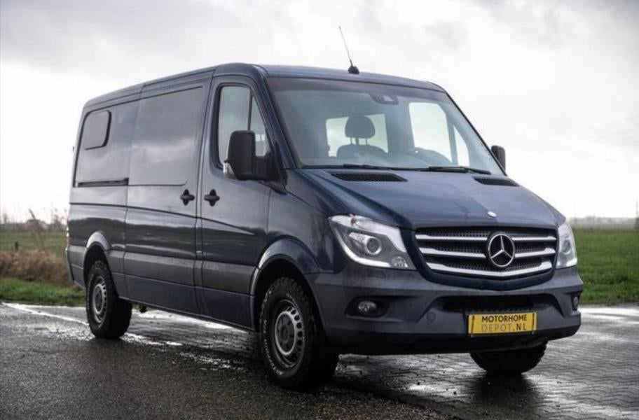 Mercedes Camper - Klaar voor inbouw met hefdak, Caravans en Kamperen, Campers, Buscamper of Camperbus, Mercedes-Benz, Diesel, Particulier