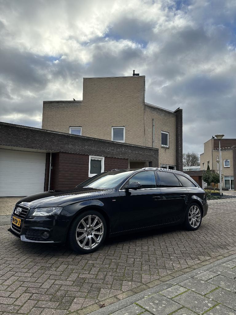 Audi A4 2.0 Tfsi Avant 2010 Zwart, Auto's, Audi, Particulier, A4, ABS, Airbags, Airconditioning, Alarm, Bluetooth, Boordcomputer