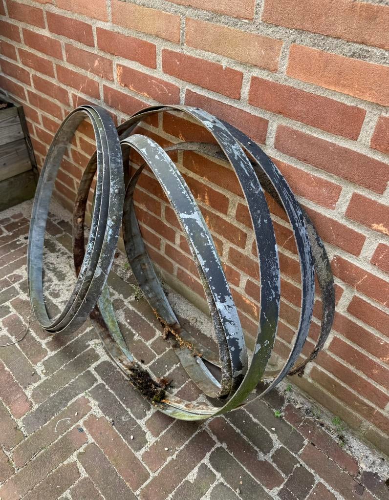 Wijnvat ringen, Tuin en Terras, Regentonnen, Ophalen of Verzenden, Metaal