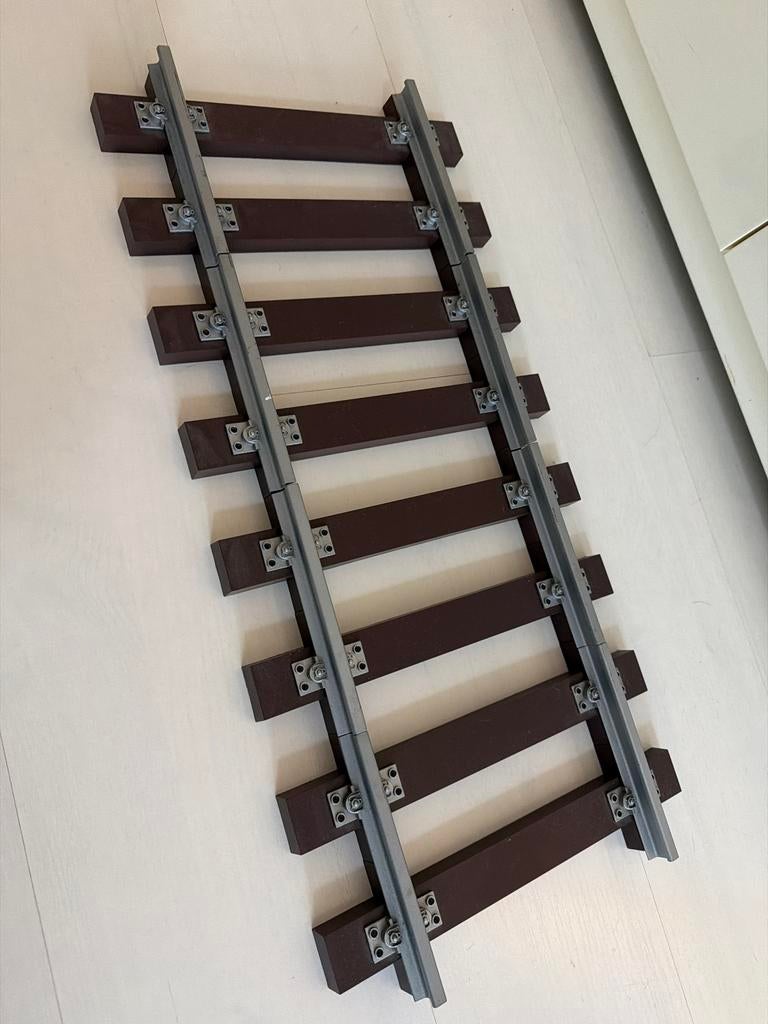 Eaglemoss 1/8 DeLorean treinrails, Overige merken, Gebruikt, Gelijkstroom, Rails