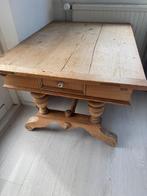 Oud grenen Salontafel, Huis en Inrichting, Tafels | Salontafels, Ophalen, Oud Grenen, Gebruikt, 100 tot 150 cm