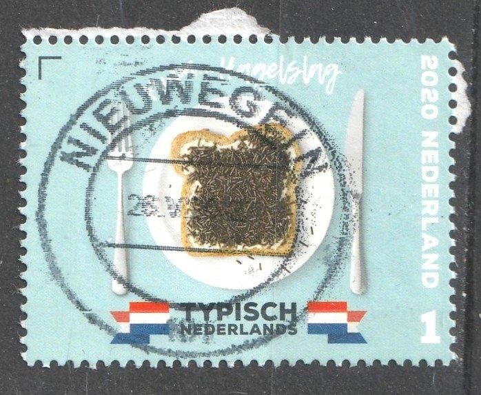 4 TN --Typisch Nederlands 2020  Hagelslag, Verzenden, Na 1940, Gestempeld