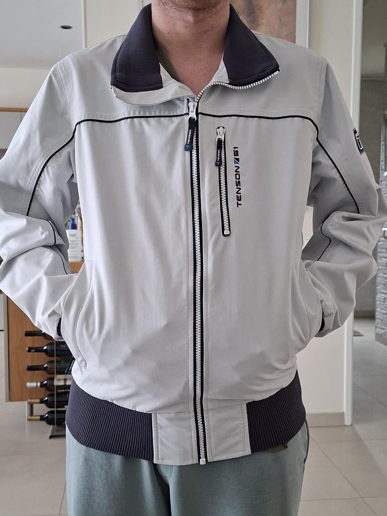 Tenson jack wit, Kleding | Heren, Jassen | Zomer, Wit, Ophalen of Verzenden, Zo goed als nieuw, Tenson