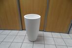 Elho witte round bloempot, 25 tot 40 cm, Kunststof, Rond, Ophalen of Verzenden