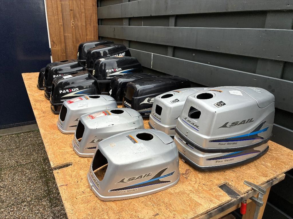 Parsun/Sail/Neptune 2.5/2.6/4/6/8/10 PK Buitenboordmotor kap, Watersport en Boten, Bootonderdelen, Ophalen of Verzenden, Gebruikt