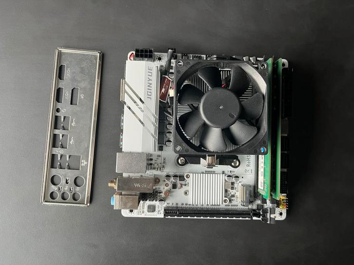 Mini ITX Set: Ryzen 3 3100, 16GB RAM, Wifi kaart, Computers en Software, Moederborden, Gebruikt, AMD, DDR4, Ophalen