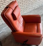 Prominent Sta-op Stoel - Comfortabel en Stijlvol, Huis en Inrichting, Fauteuils, Ophalen, Zo goed als nieuw, Leer, 75 tot 100 cm