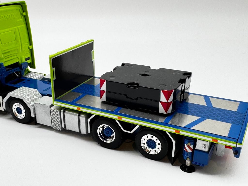 CONRAD DEMAG ballastplaten 2 stuks LADING, Hobby en Vrije tijd, Modelauto's | 1:50, ., Conrad, Nieuw, Ophalen of Verzenden