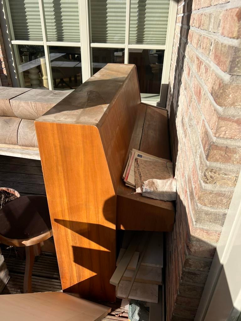 Piano gratis af te halen, Ophalen, Gebruikt, Bruin, Piano