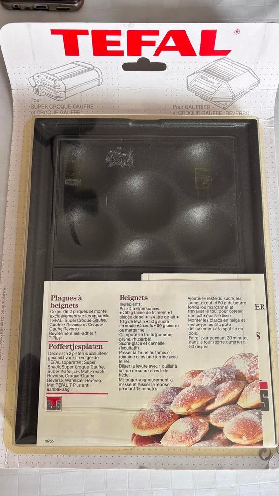 Tefal wafelijzer platen, Ophalen, Nieuw