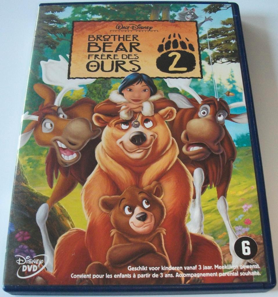 Dvd *** BROTHER BEAR 2 *** Walt Disney, Tekenfilm, Amerikaans, Ophalen of Verzenden, Zo goed als nieuw