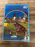 Onder de regenboog 60 stukjes puzzel, Schmidt puzzle, Ophalen of Verzenden, Meer dan 50 stukjes, Gebruikt, 4 tot 6 jaar